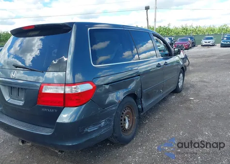 2005 Honda Odyssey Lx из США, поврежденный, VIN 5FNRL38205B128740